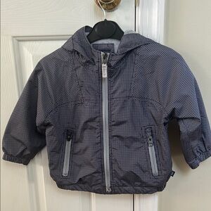 Gap Boys Navy Hooded Jacket with Zipper Pockets Size 18-24 mos.